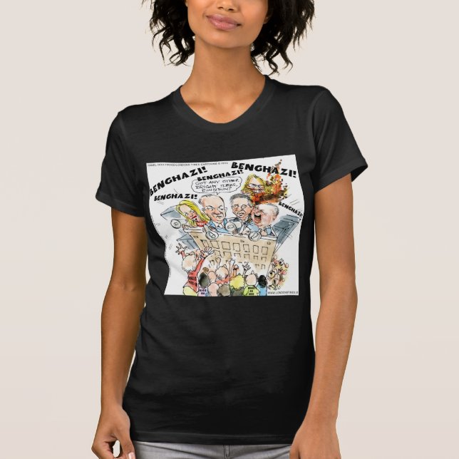 T-shirts O Benghazi Shuffle Engraçado (Frente)