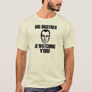 T-shirts O big brother está olhando-o