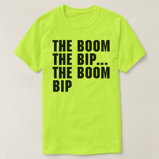 T-shirts O Bip do Boom (Frente do Design)