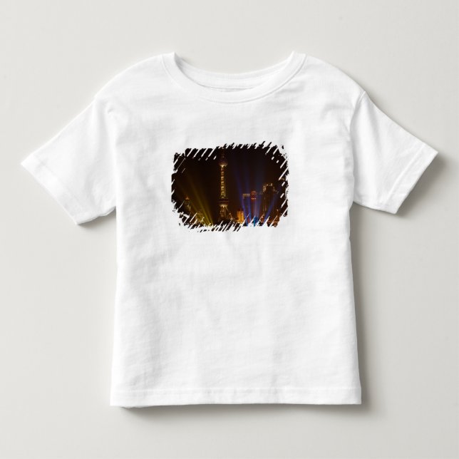 T-shirts O Bund em Xangai.Olhando (Frente)