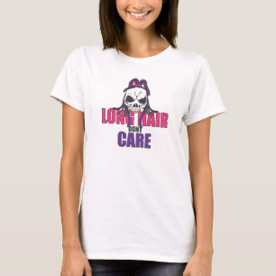 T-shirts O cabelo longo não se importa