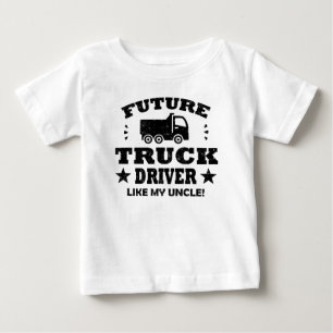 T-SHIRTS O CAMIONISTA FUTURO GOSTA DE MEU TIO!