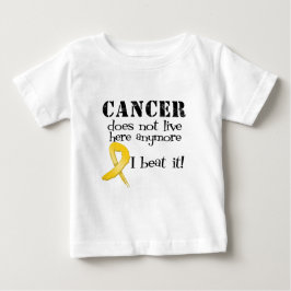 T-shirts O cancer da infância não vive aqui Anymore