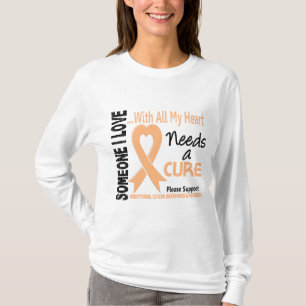 T-shirts O cancer Endometrial precisa uma cura 3