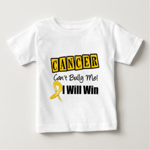 T-shirts O Cant do cancer da infância tiraniza-me que eu