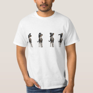 T-shirts O cão é confuso