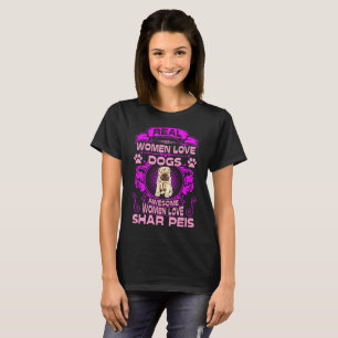 T-shirts O cão impressionante de Shar Peis do amor das
