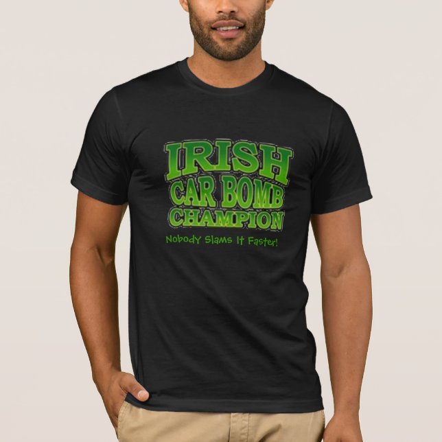 T-shirts o carbobchamp, ninguém bate-o mais rapidamente! (Frente)