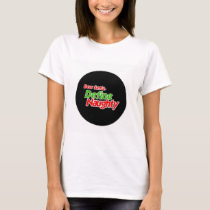T-SHIRTS O CARO PAPAI NOEL DEFINE O VERMELHO IMPERTINENTE