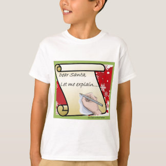 T-shirts O caro papai noel deixou-me explicar