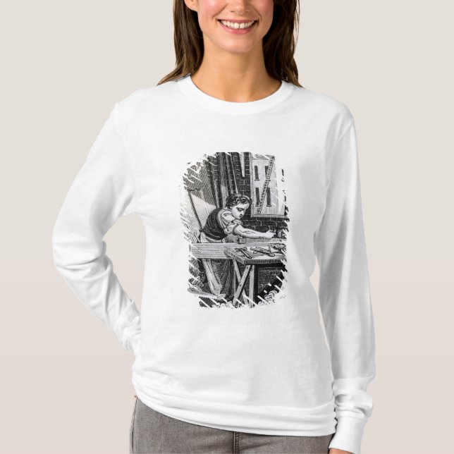 T-shirts O carpinteiro (Frente)