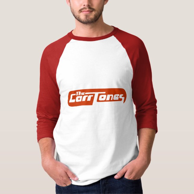 T-shirts O CarrTones 3/4 de Raglan (Frente)