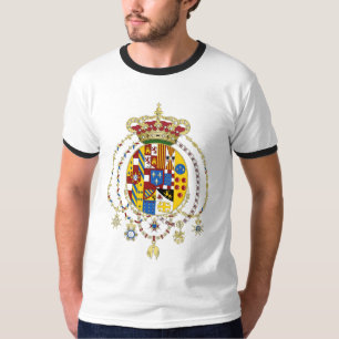 T-shirts O casaco arma um reino do oficial Italia dois