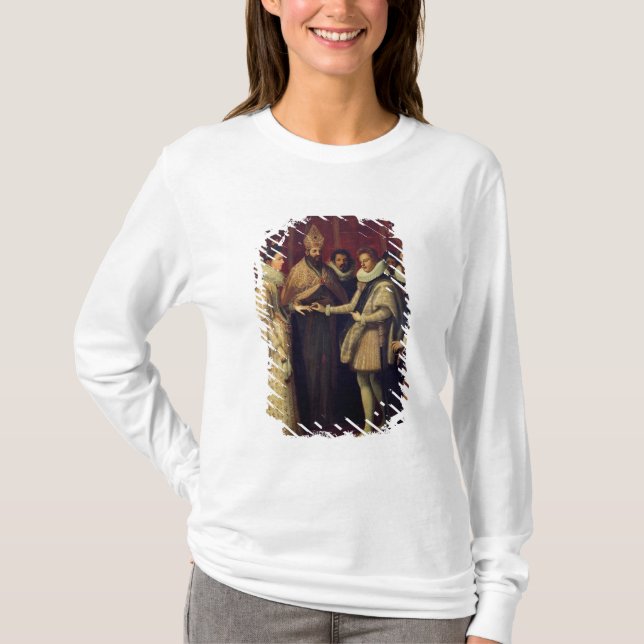 T-shirts O Casamento de Catherine de Medici (Frente)