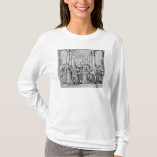 T-shirts O casamento dobro em Louis XIII a Anne