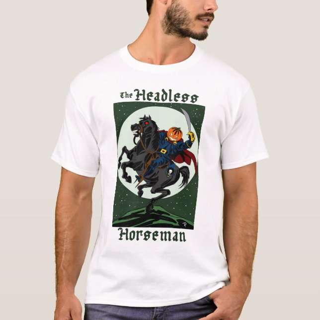 T-shirts O cavaleiro decapitado (Frente)