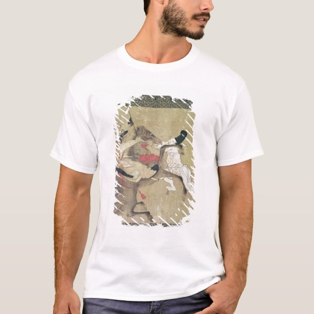 T-shirts O cavalo irritado (Frente)