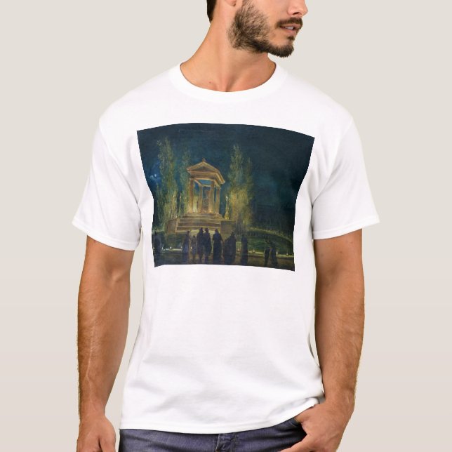 T-shirts O Cenotaph de Jean-jacques Rousseau (Frente)