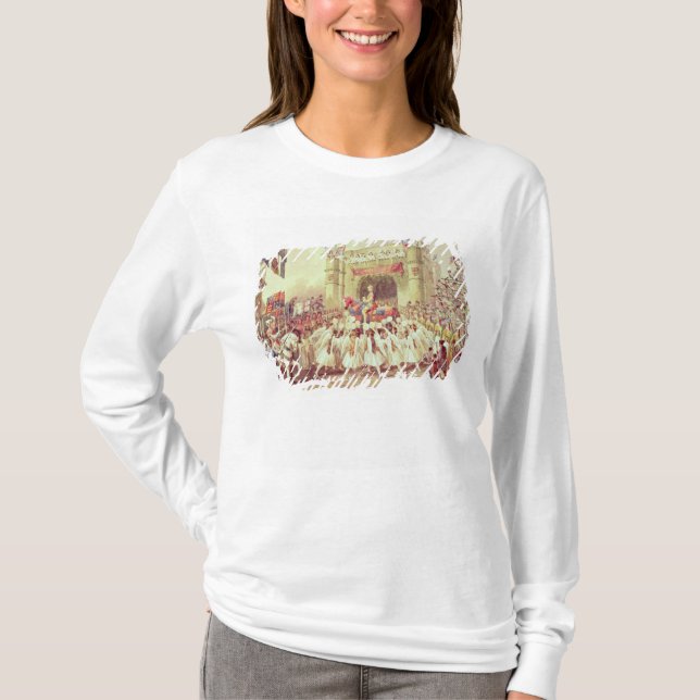 T-shirts O chá de Gold (Frente)