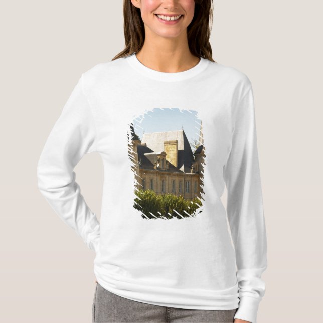 T-shirts O Chateau Baron Pichon Longueville em (Frente)