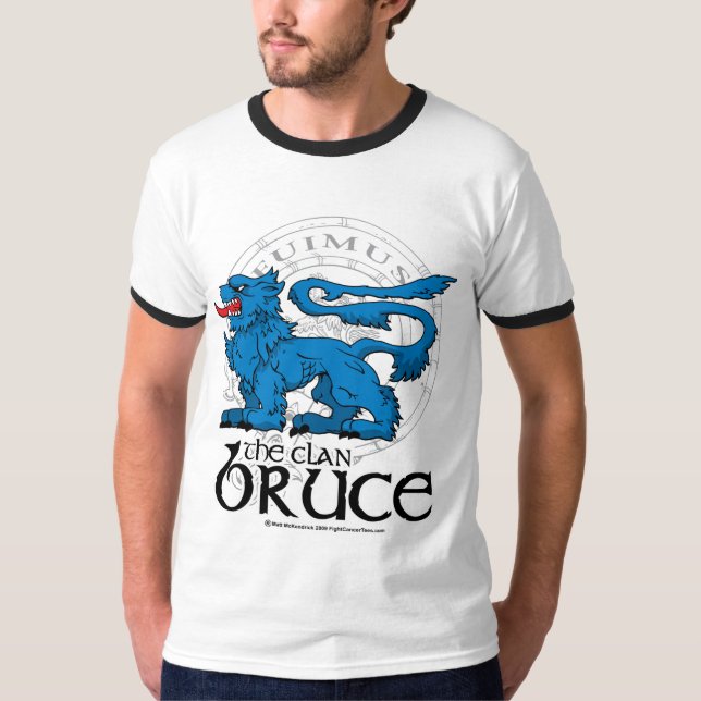 T-shirts O clã Bruce (Frente)