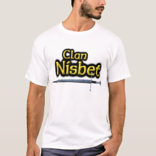 T-shirts O clã Nisbet inspirou Scottish