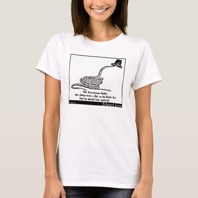 T-shirts O cobra de Scroobious (Frente)