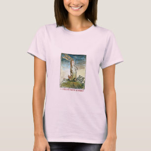 T-shirts O coelho do Velveteen - o T das mulheres