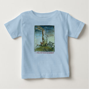 T-shirts O coelho do Velveteen - T da criança