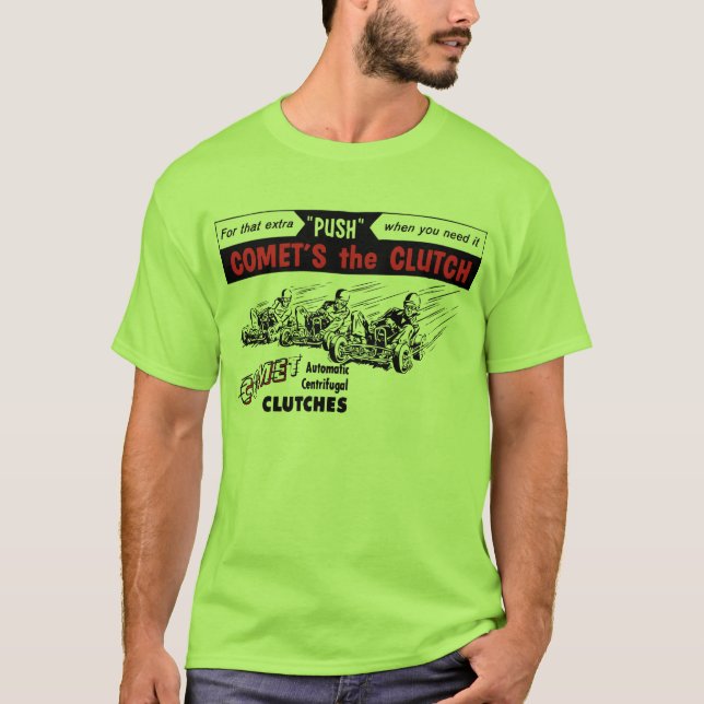 T-shirts O cometa embreia v1.0 (Frente)