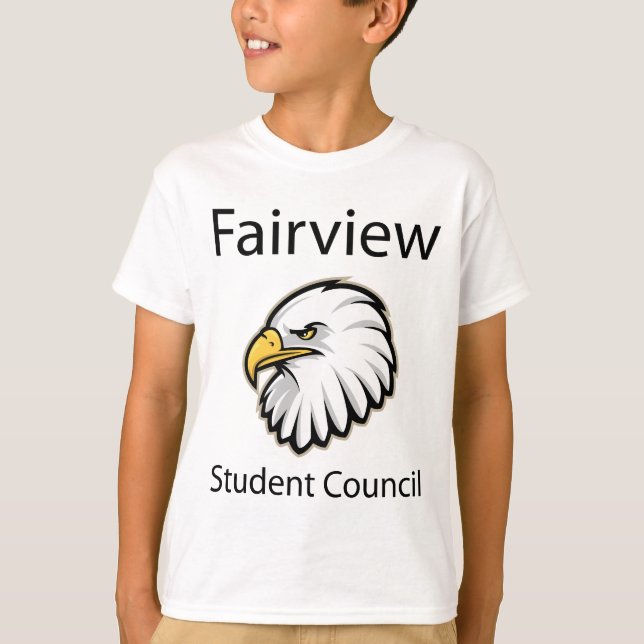 T-shirts O conselho estudantil de Fairview (Frente)