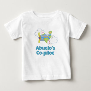 T-shirts O copiloto de Abuelo