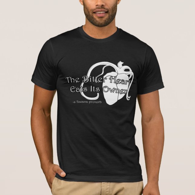 T-shirts O Coração Amargo (Frente)