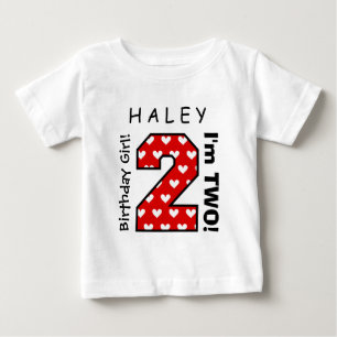 T-shirts ò CORAÇÕES grandes do VERMELHO do número A32 d