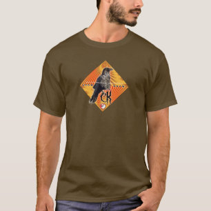T-SHIRTS O CORVO SABE A PIRÂMIDE