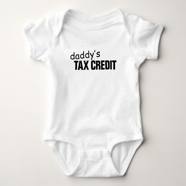 T-shirts o crédito fiscal do pai (Frente)