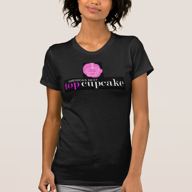 T-shirts O cupcake superior seguinte de América (Frente)