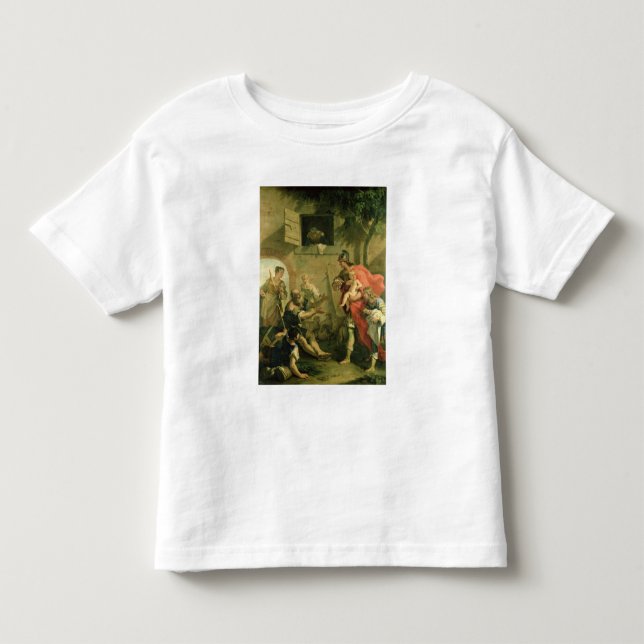 T-shirts O Cyrus infantil com o pastor (Frente)