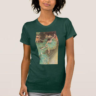 T-shirts O Dançarino Verde de Edgar Degas, Balé Antigo