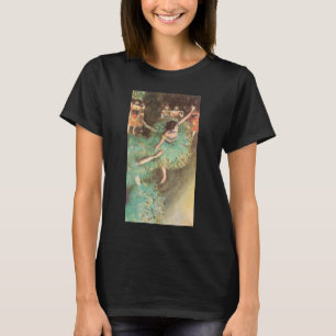 T-shirts O Dançarino Verde de Edgar Degas, Balé Antigo