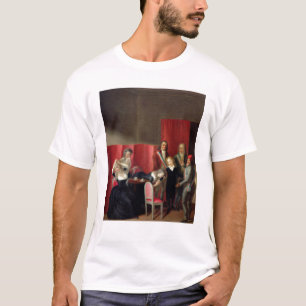 T-shirts O Dauphin tomado de sua família, o 3 de julho de