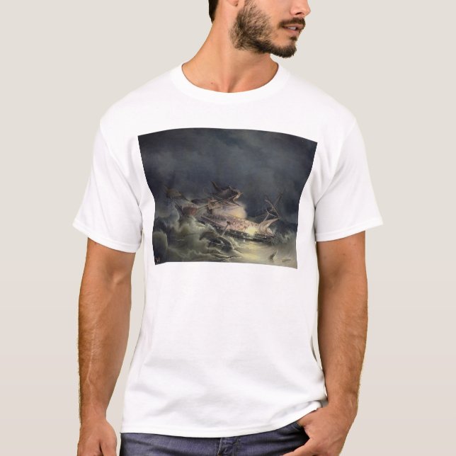 T-shirts O desastre do forro Ingermanland (Frente)