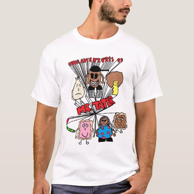 T-shirts o design do tshirt de mr.tater (Frente)