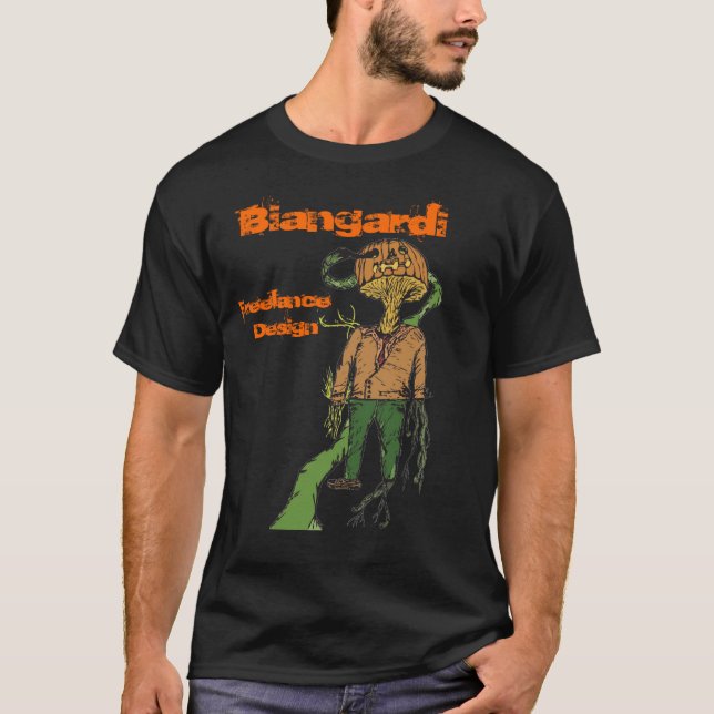T-shirts "O design Freelance Biangardi da ceifeira " (Frente)