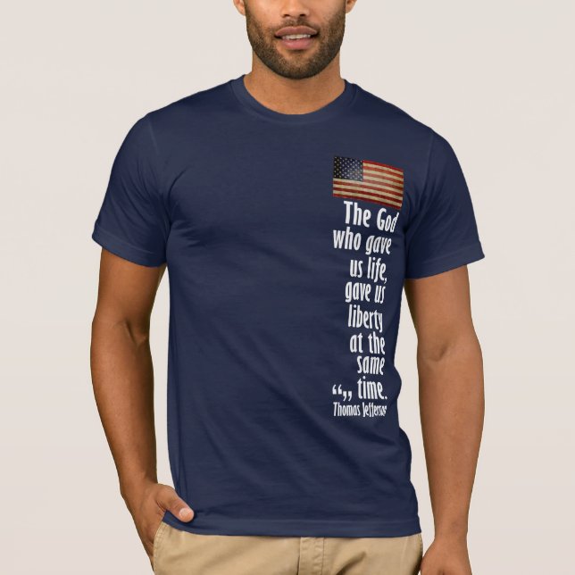 T-shirts O Deus que nos deu vida... (Frente)