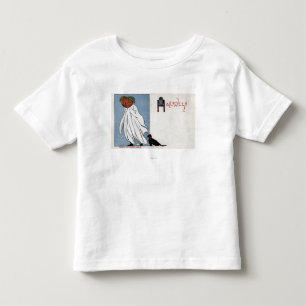 T-shirts O Dia das Bruxas GreetingPumpkin sob a folha