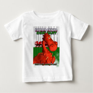T-shirts O dia de St David, cartão de Galês, Dydd Gwyl Dewi