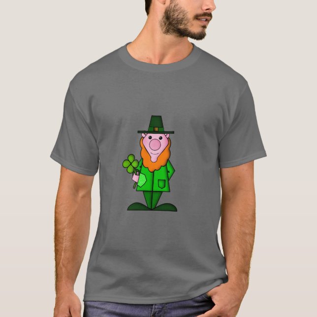 T-shirts O dia de St Patrick feliz (Frente)