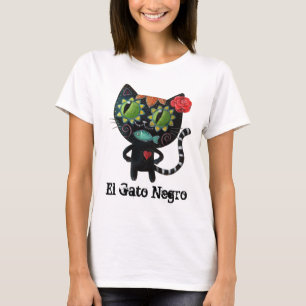 T-shirts O dia do gato preto inoperante