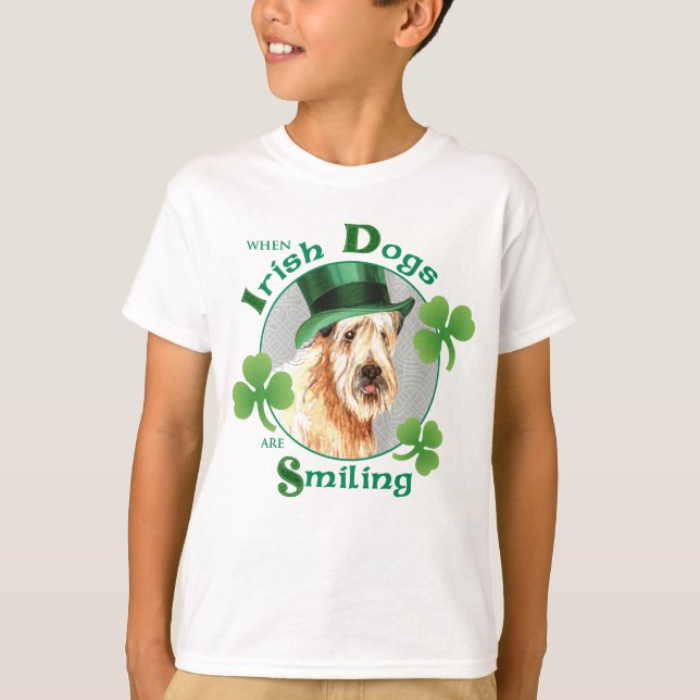 T-shirts O dia Terrier Wheaten de St Patrick (Frente)